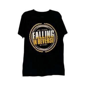 Falling In Reverse Las Vegas Graphic Band T-Shirt Large